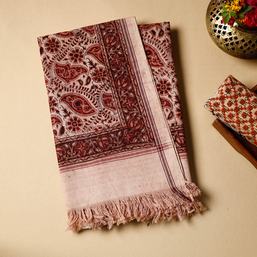 Block Printed Cotton Towel
