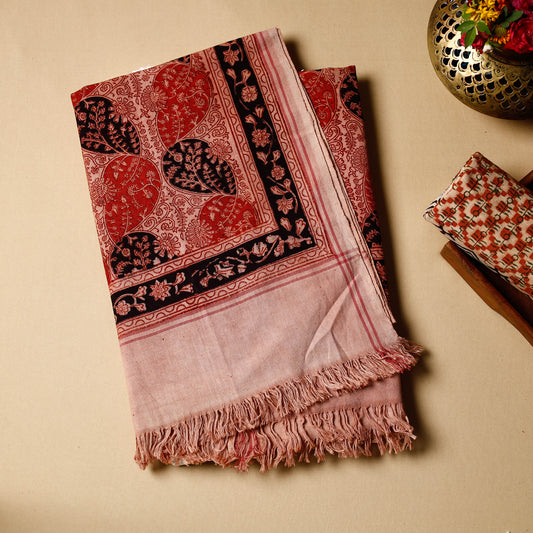 Pedana Kalamkari Block Printed Handloom Cotton Towel