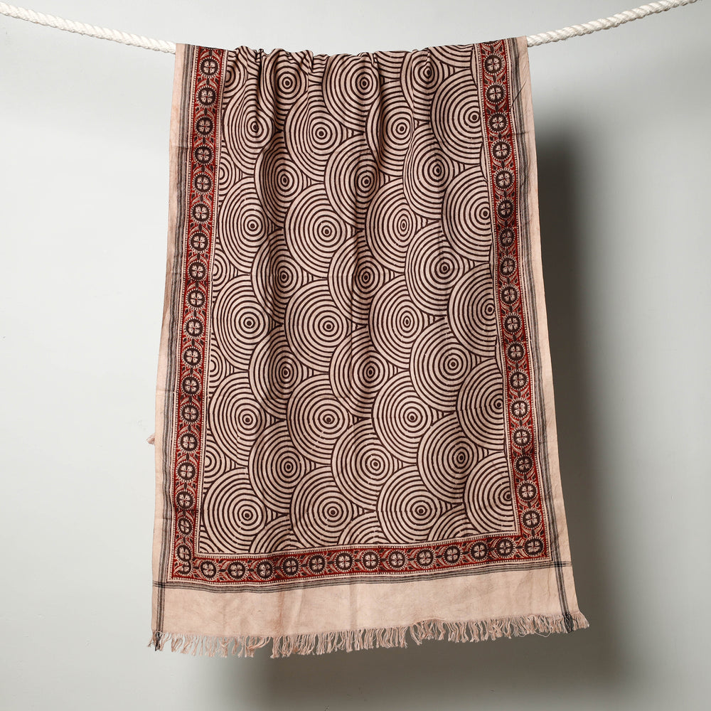 Block Printed Cotton Towel
