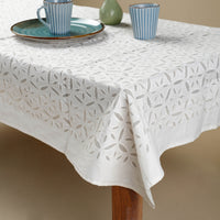 applique cutwork table cover