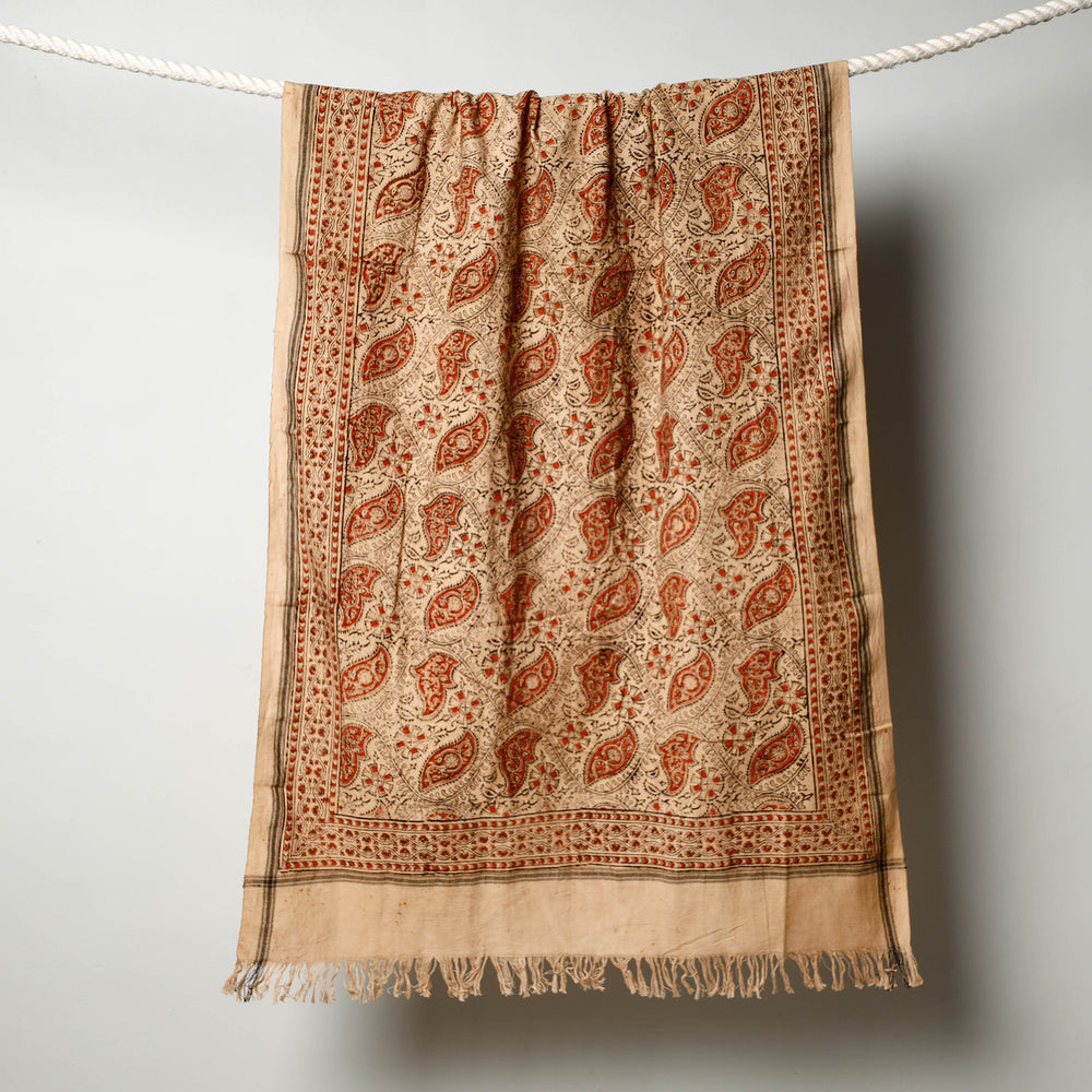 Block Printed Cotton Towel