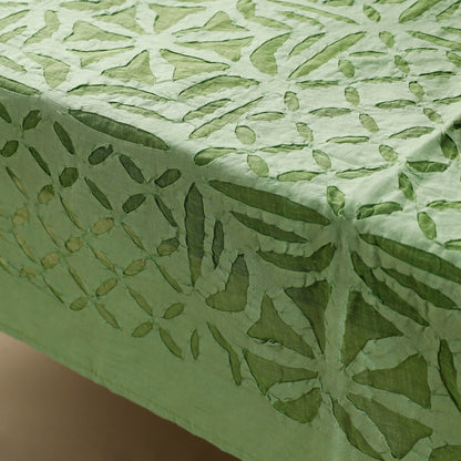 Applique Cutwork Cotton Centre Table cover (62 x 42 in)