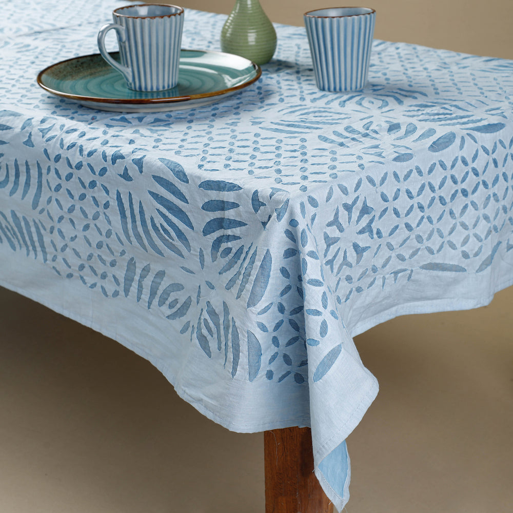 applique cutwork table cover