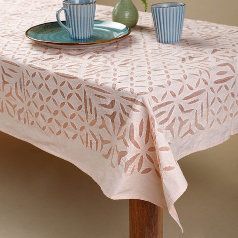 applique cutwork table cover