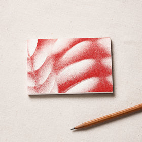  Flower Art Work Note Pad (4.7 x 3 in) 