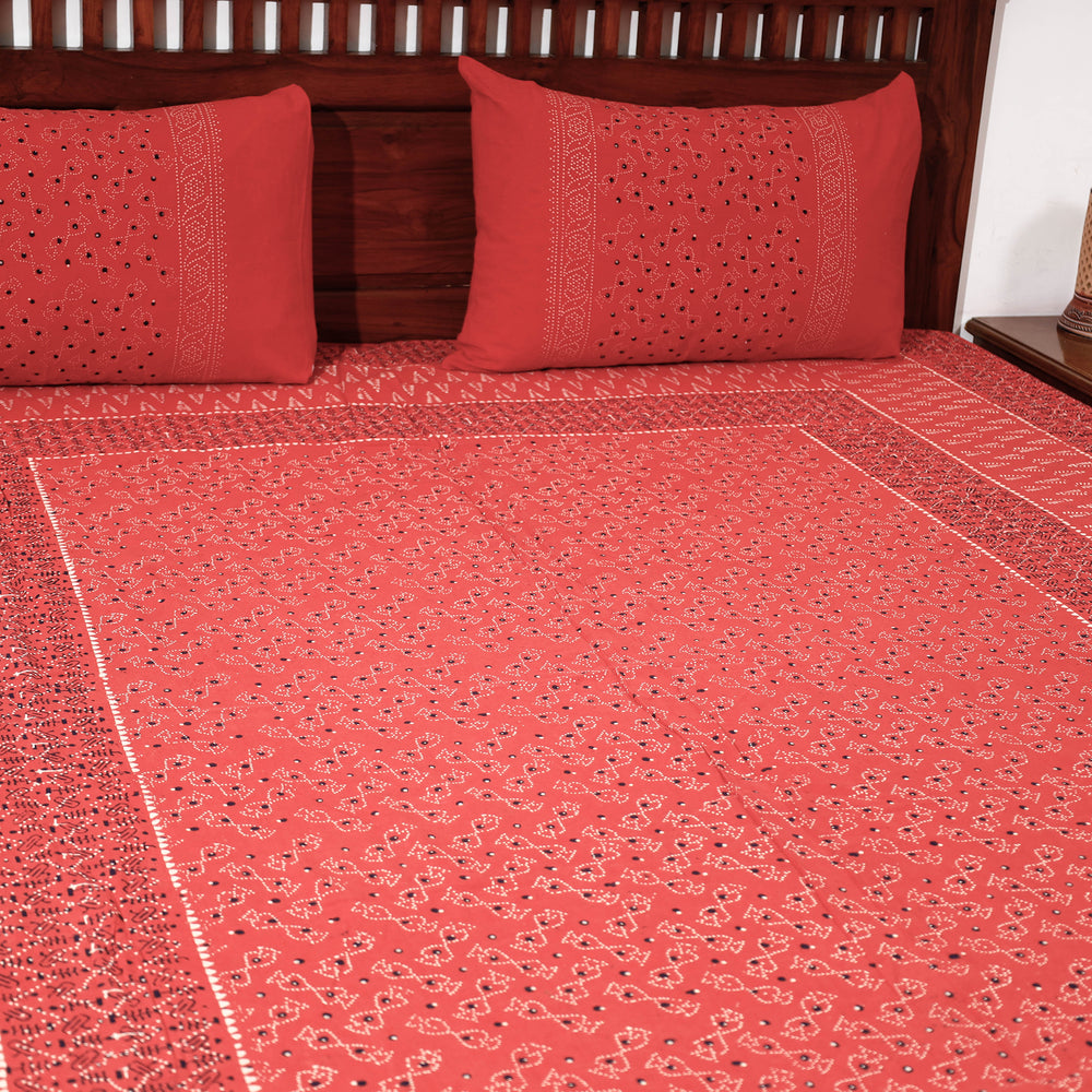 ajrahk double bed cover set