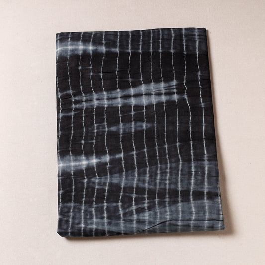 Black - Shibori Tie & Dye Cotton Precut Fabric