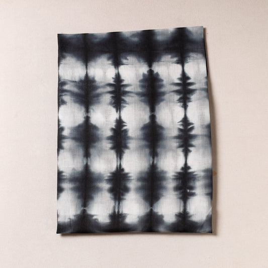 Black - Shibori Tie & Dye Cotton Precut Fabric