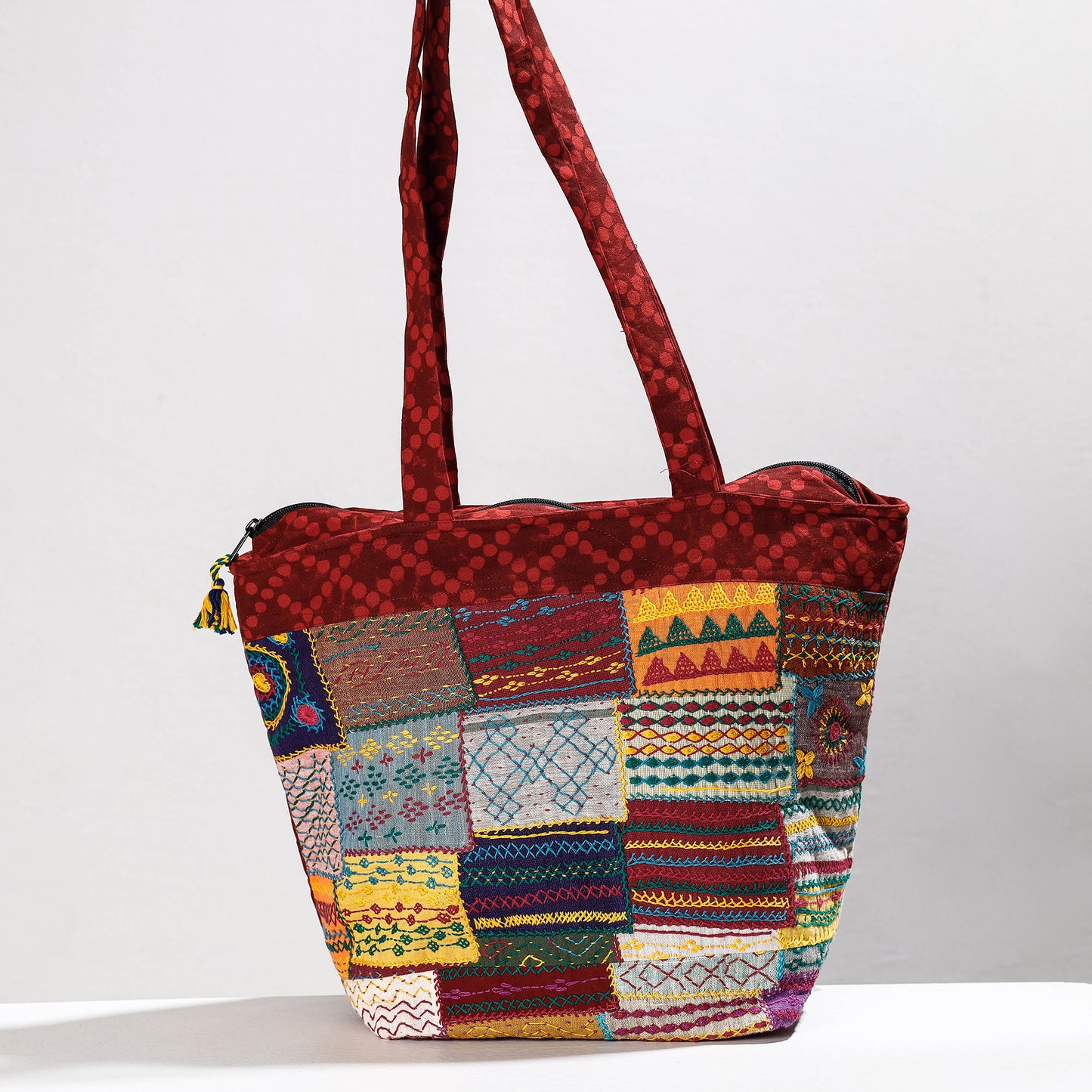 lambani embroidery shoulder bag