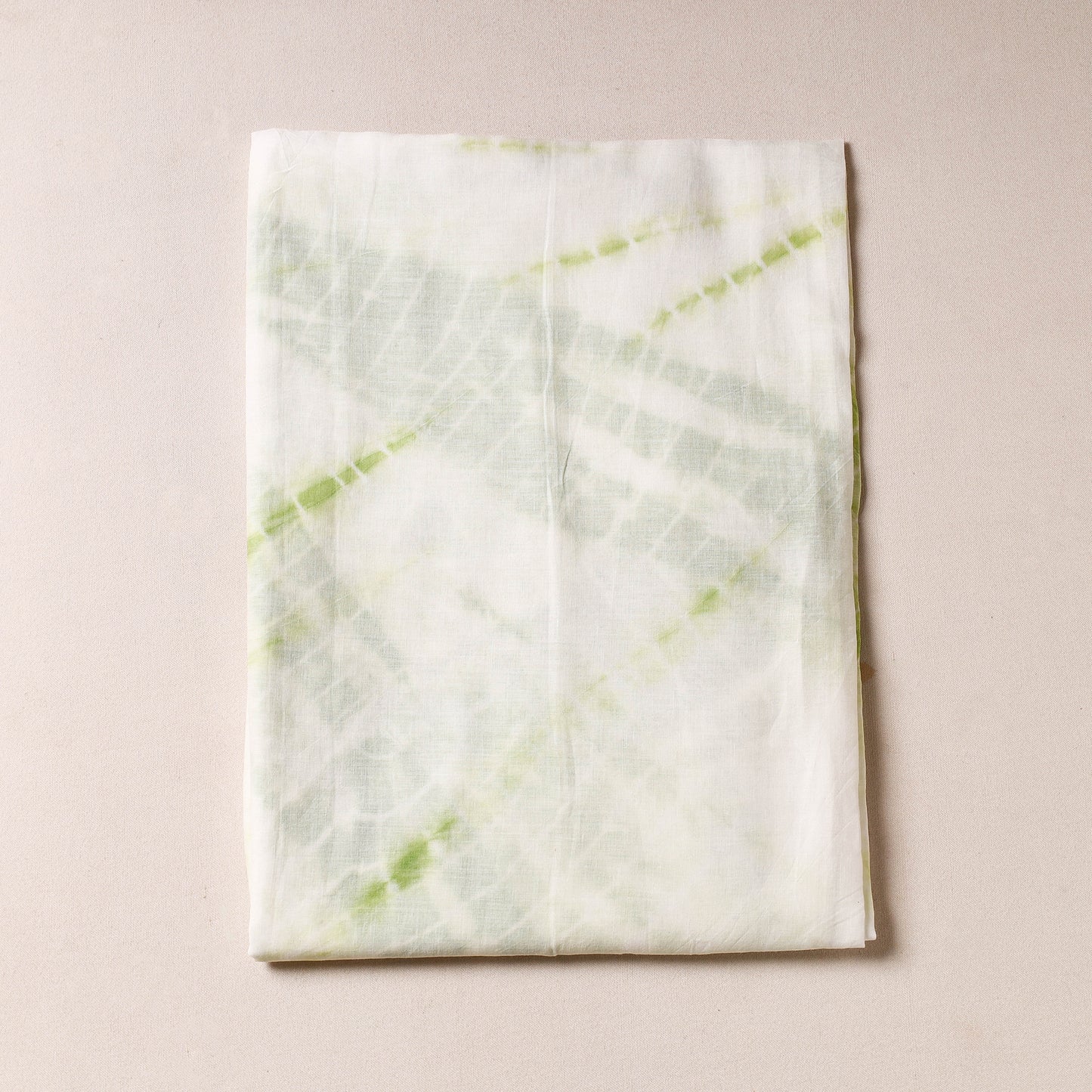 Green - Shibori Tie & Dye Cotton Precut Fabric