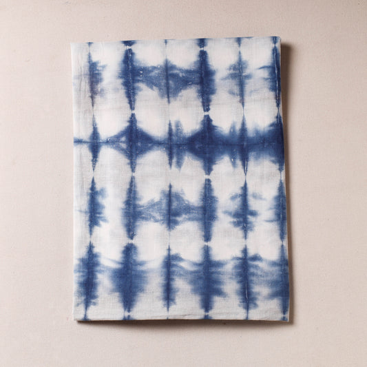 Blue - Shibori Tie & Dye Cotton Precut Fabric (1.65 meter)