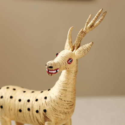 Handmade Coir Deer (Big)