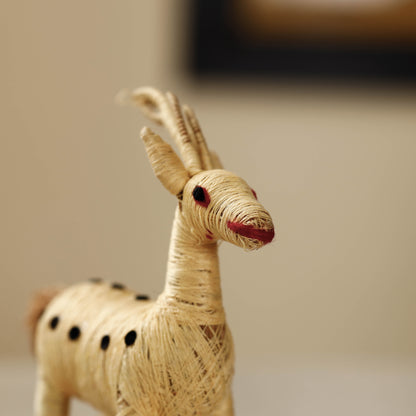 Handmade Coir Deer (Small)