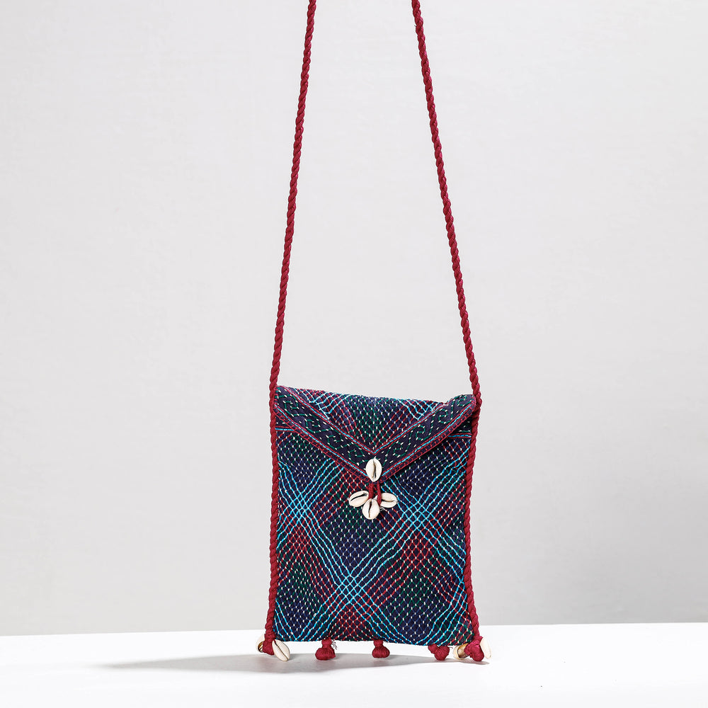 Embroidery Sling Bag