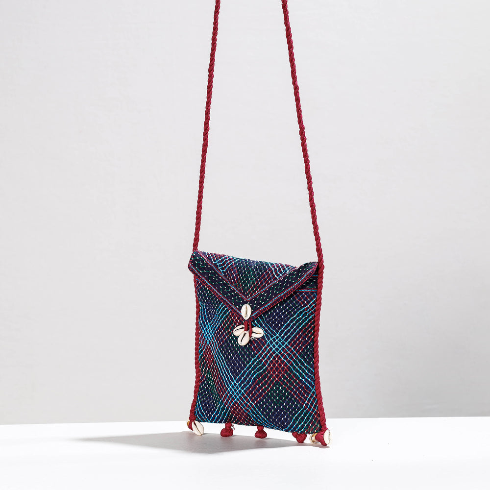 Embroidery Sling Bag