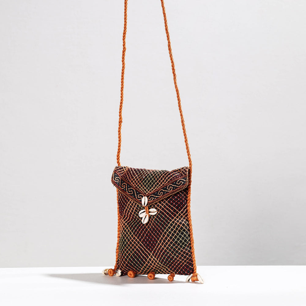 Embroidery Sling Bag