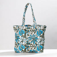 block print shoulder bag