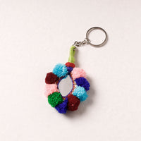 Patwa Bead & Seashell Work Handmade Keychain