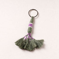 Patwa Bead & Seashell Work Handmade Keychain