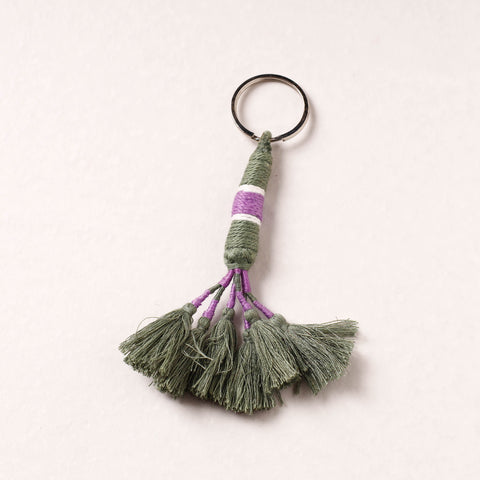 Patwa Bead & Seashell Work Handmade Keychain