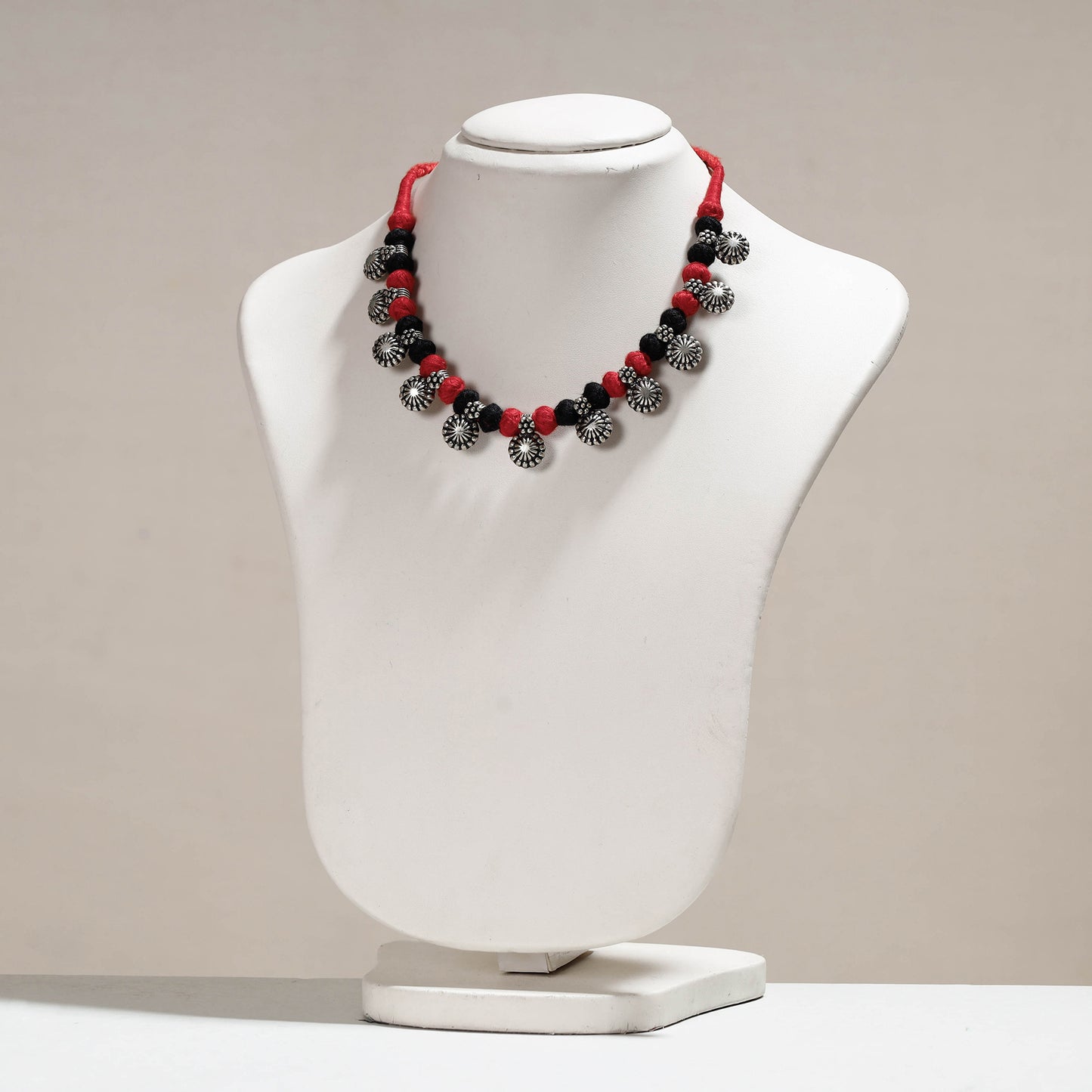 Patwa Thread & Bead Work Necklace by Kailash Patwa 23