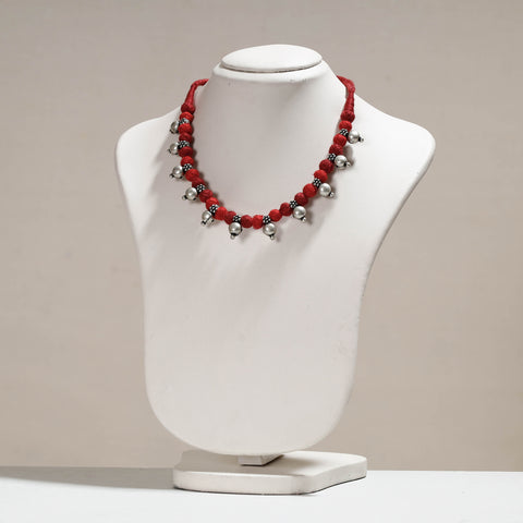 Patwa Thread & Bead Work Necklace by Kailash Patwa
