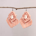 macrame earrings
