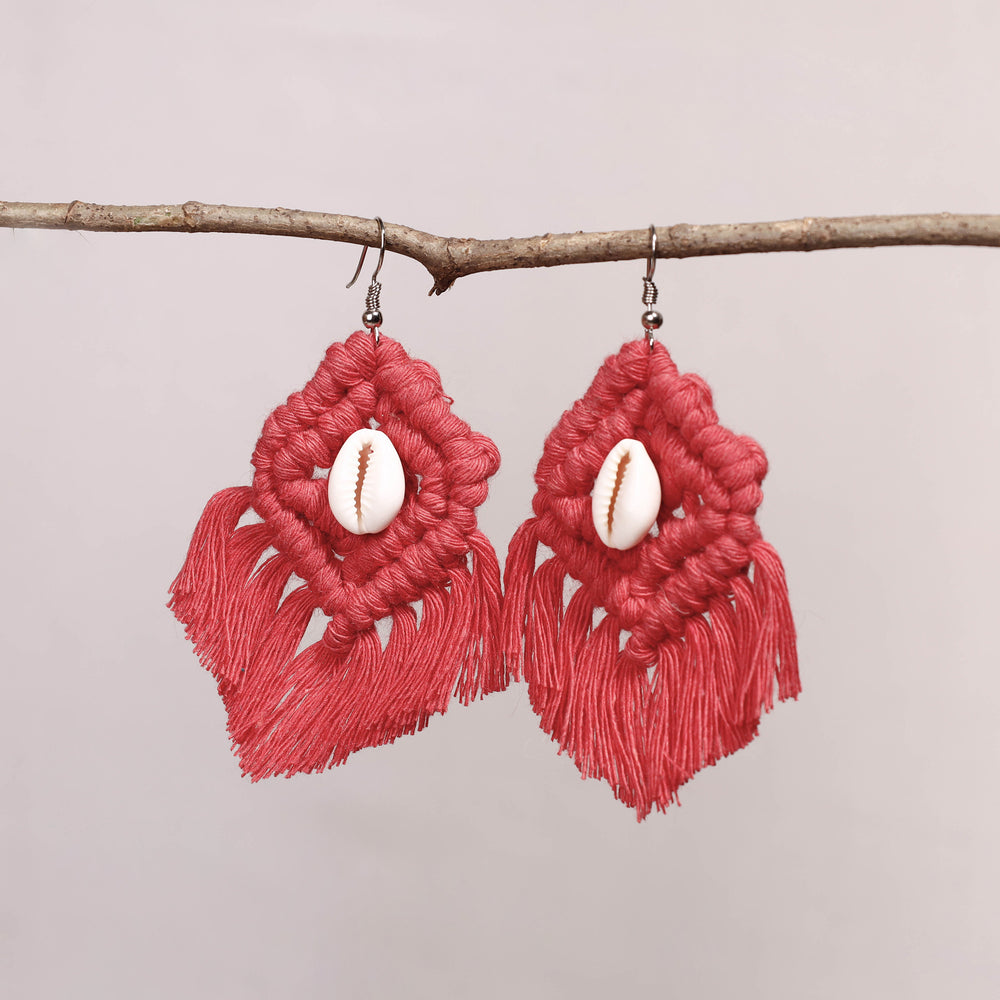 macrame earrings