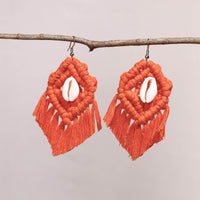 macrame earrings