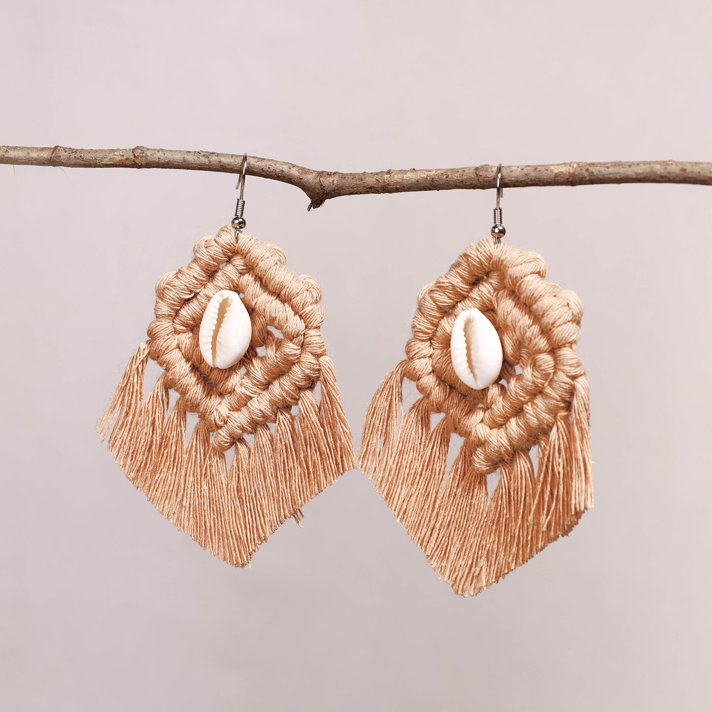 macrame earrings