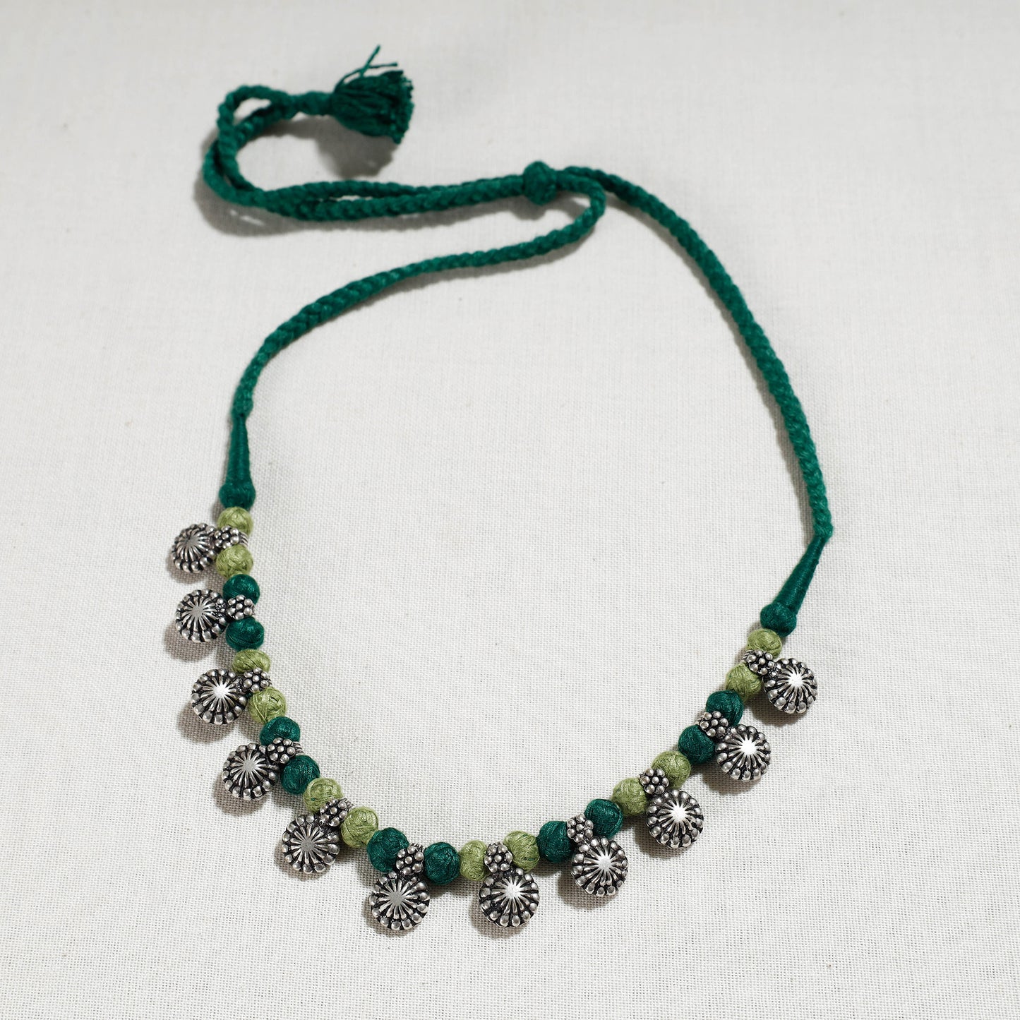 Patwa Thread & Bead Work Necklace by Kailash Patwa 24