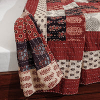 ajrakh quilt / blanket