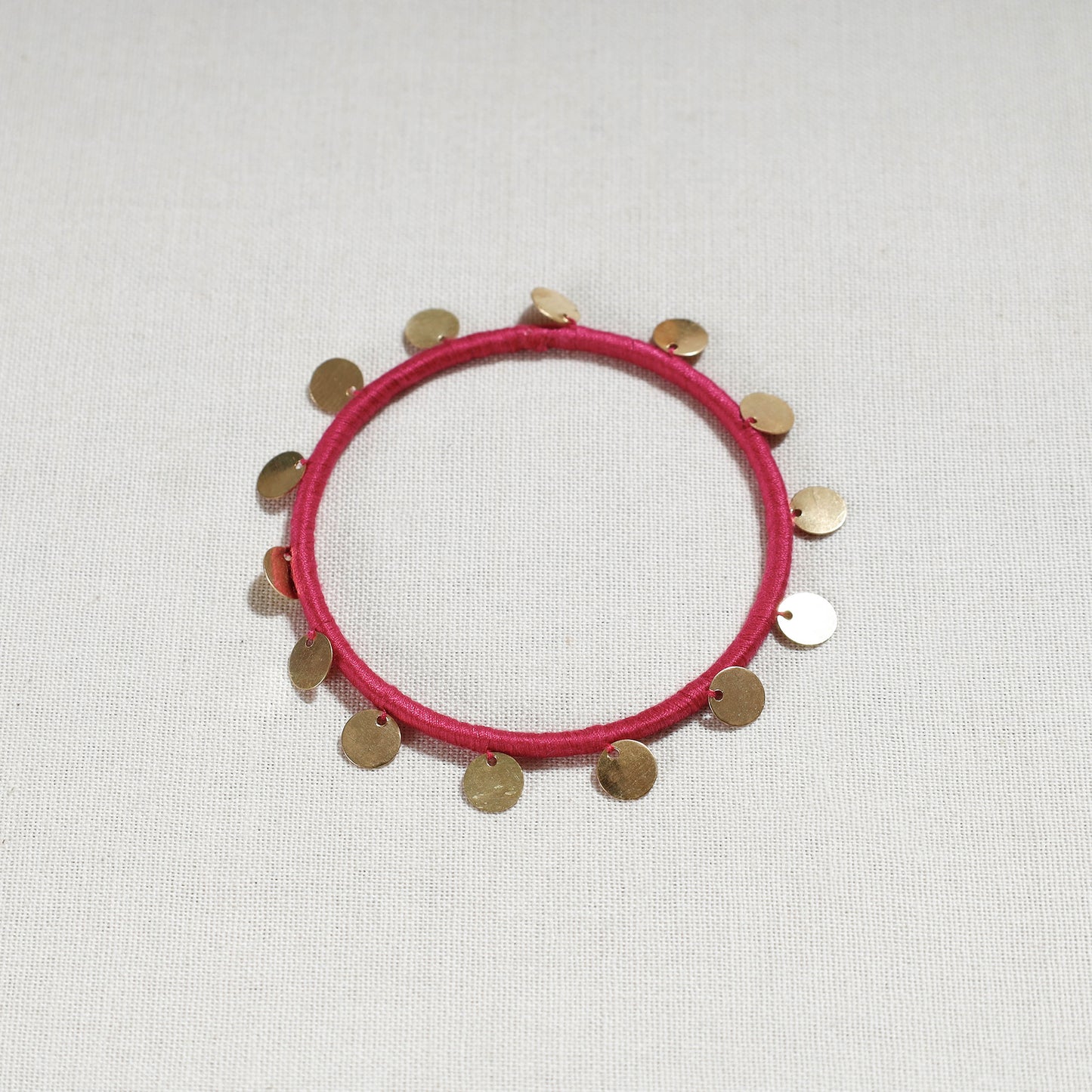 Handcrafted Patwa Thread & Sequin Work Bangle