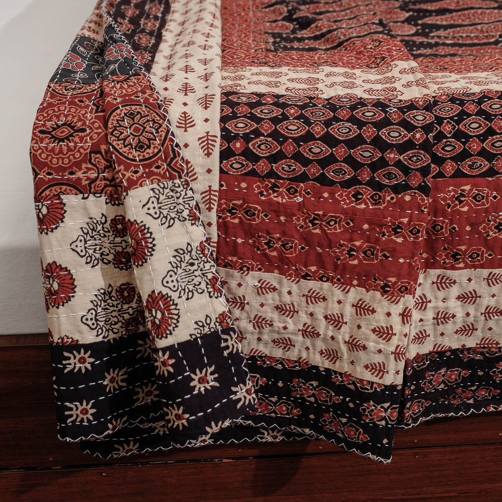 ajrakh quilt / blanket