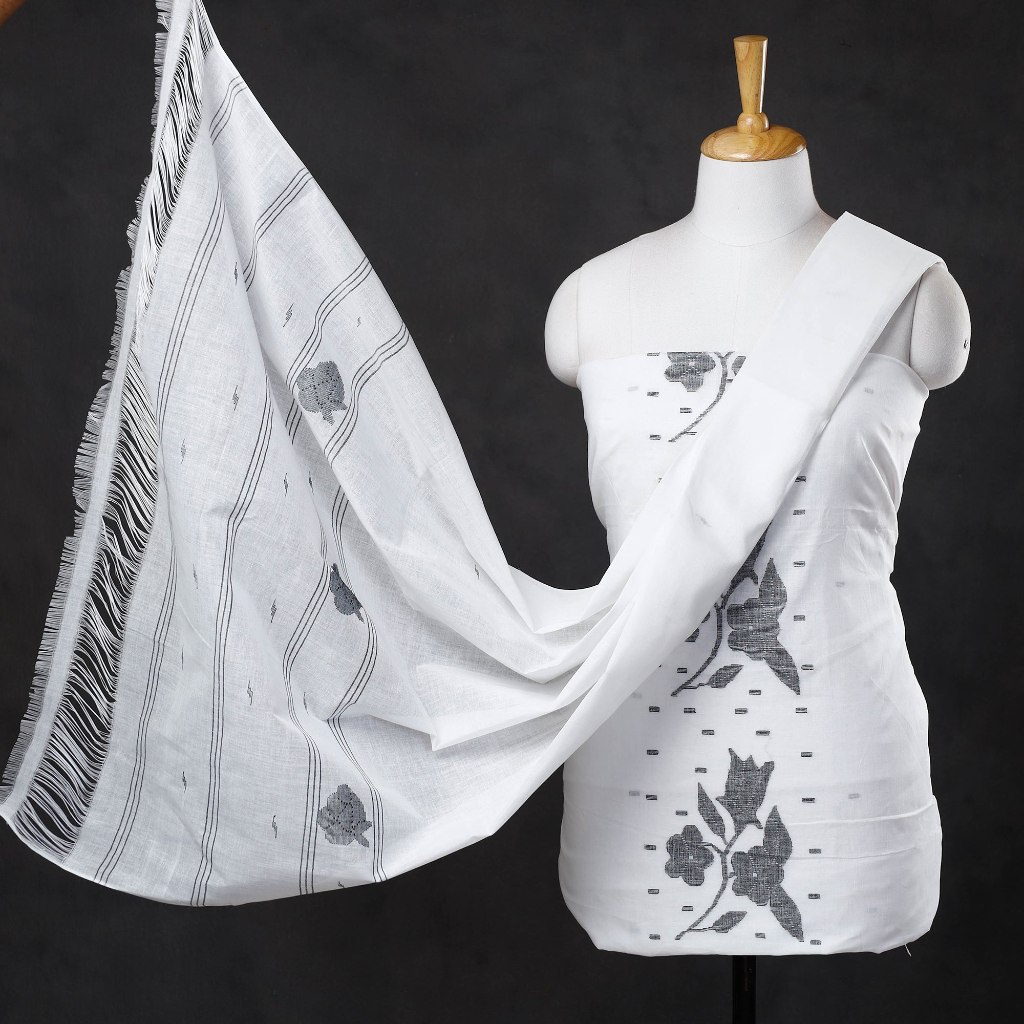 Buy 3pc Kalamkari Block Printed Natural Dyed Cotton Suit Material Set  Online at iTokri.com - iTokri आई.टोकरी