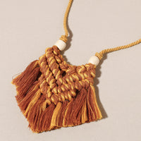 macrame necklace