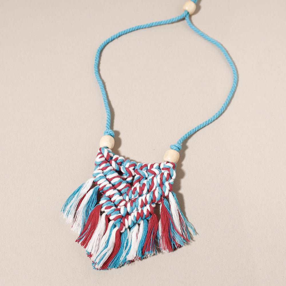 macrame necklace