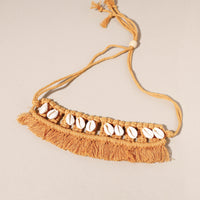 macrame choker necklace