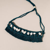 macrame choker necklace