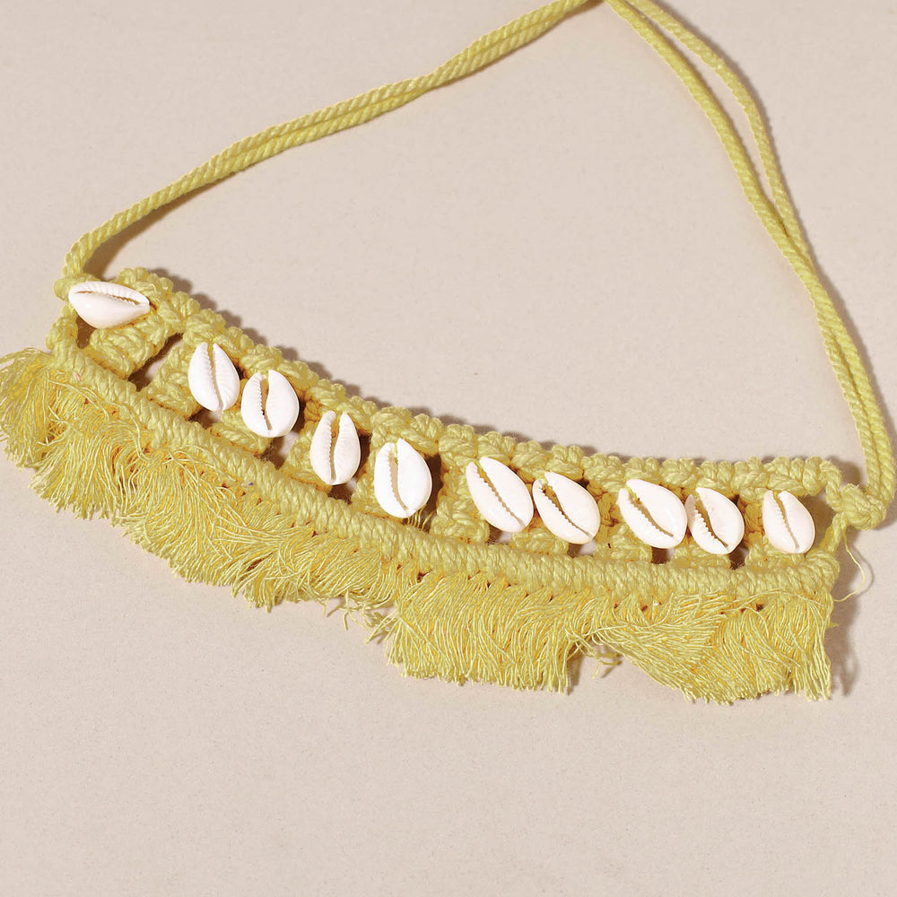 macrame choker necklace