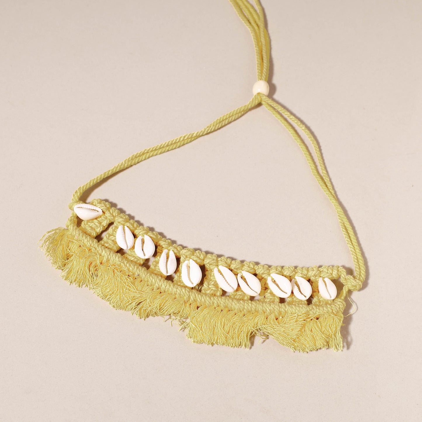 macrame choker necklace