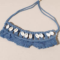 macrame choker necklace