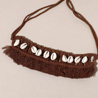 macrame choker necklace