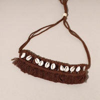 macrame choker necklace