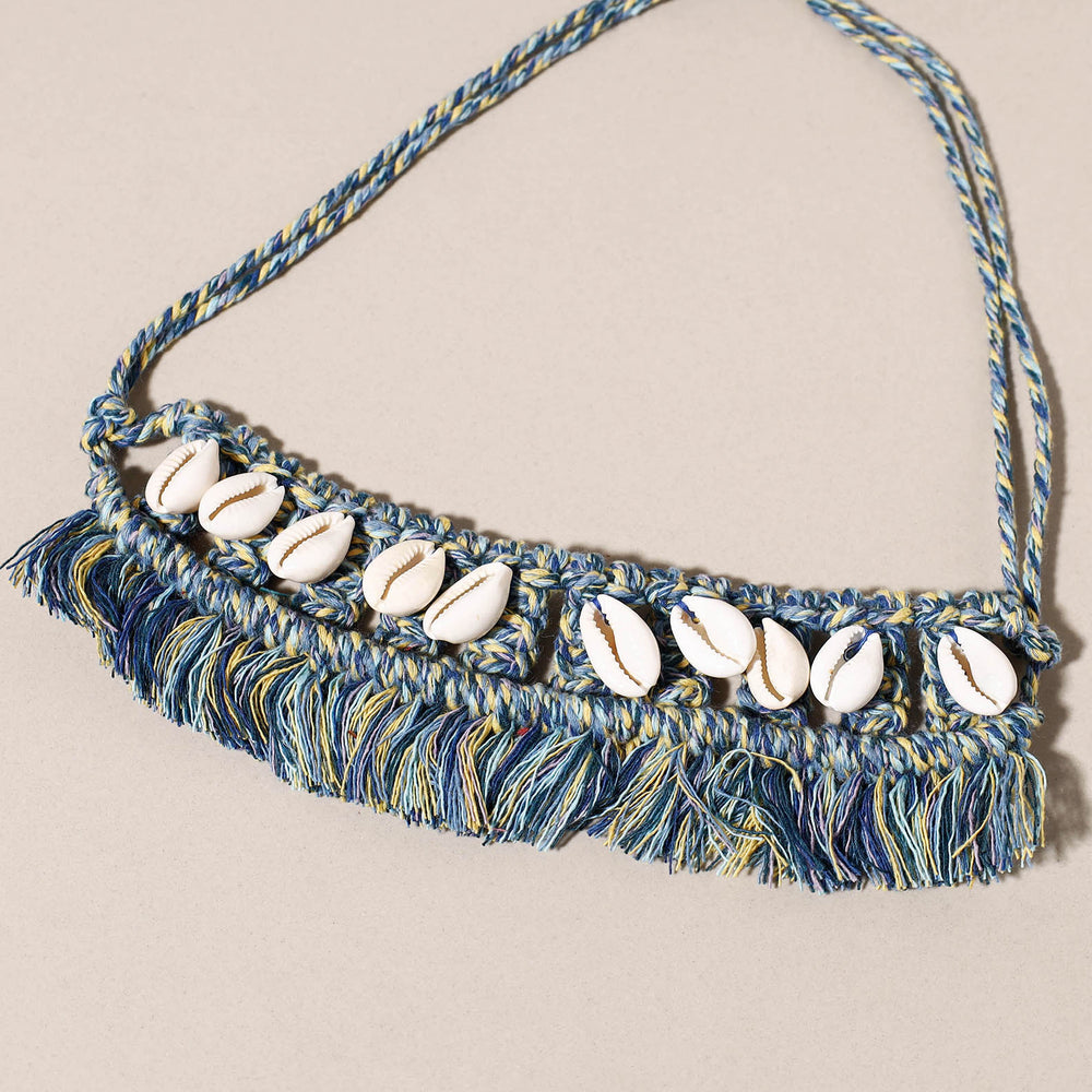 macrame choker necklace