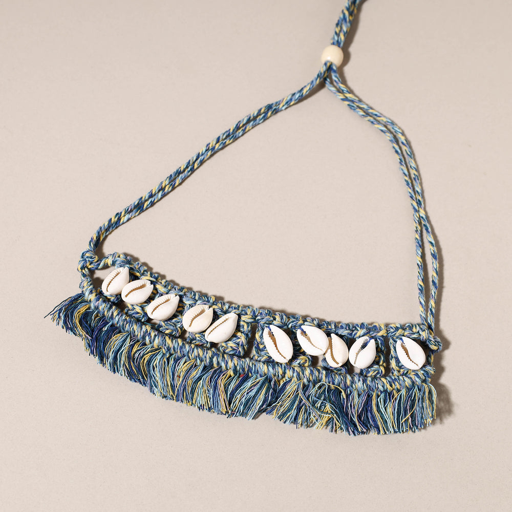 macrame choker necklace