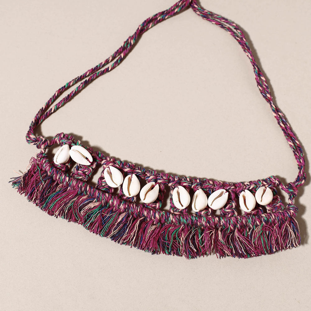 macrame choker necklace