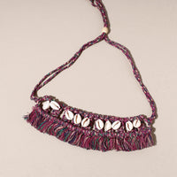 macrame choker necklace