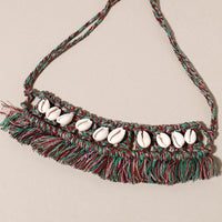 macrame choker necklace