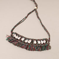 macrame choker necklace